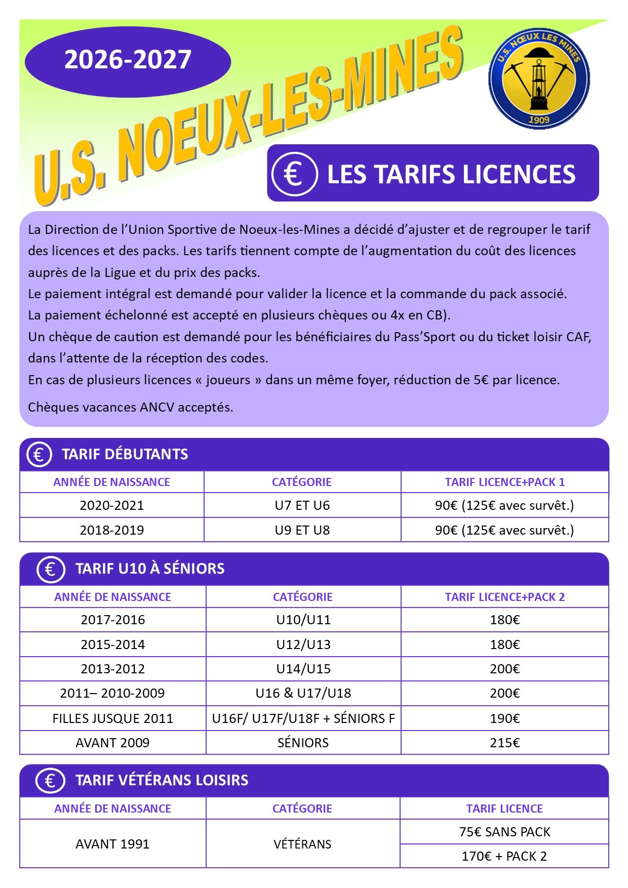 licences2026 2027
